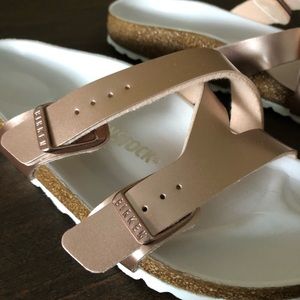 Birkenstock Yao Hex Sandal Metallic Copper